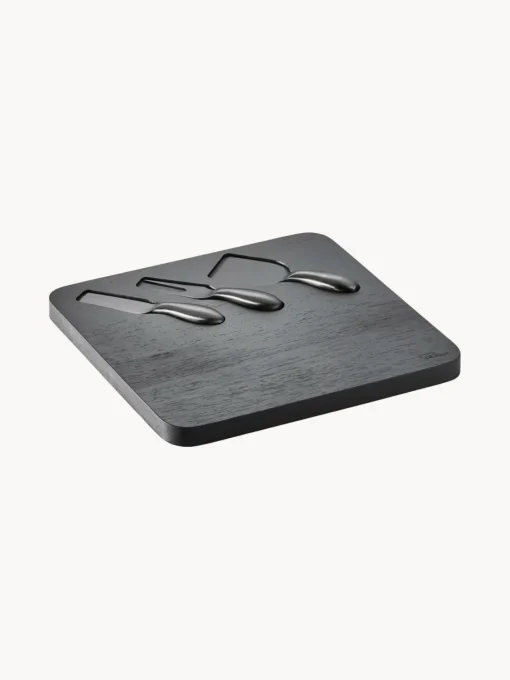 Philippi Set de bandeja con cuchillos para queso Fromage, 4 pzas.