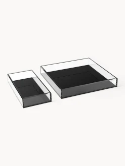 Westwing Collection Set de bandejas decorativas Yuki, 2 pzas.^ Jarrones|Bandejas Decorativas