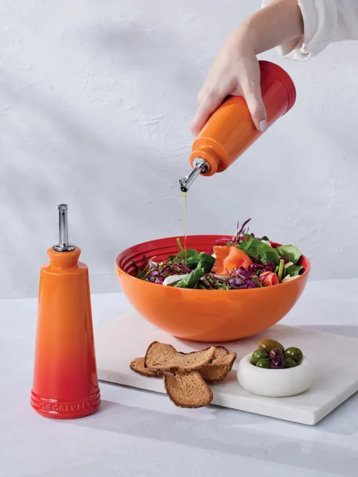 LE CREUSET Set de botellas de aceite y vinagre Cherrish