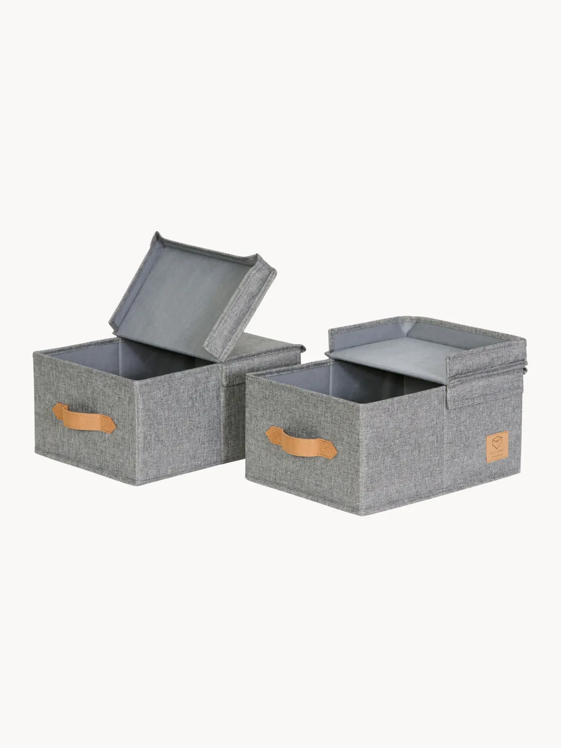 Store It Set de cajas con tapa Premium, 2 uds.^ Cajas De Almacenaje|Jarrones