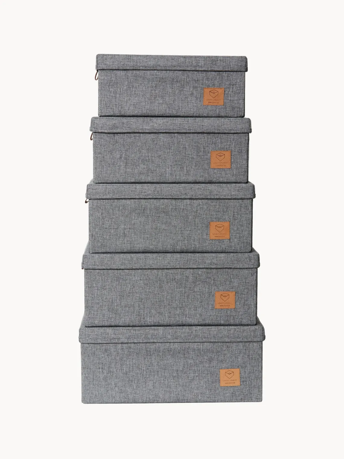 Store It Set de cajas Premium, 5 uds.^ Cajas De Almacenaje|Jarrones