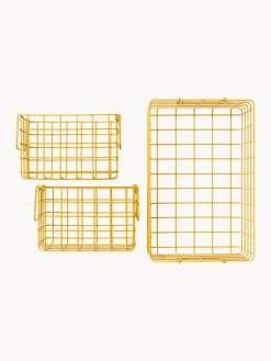 Mustard Made Set de cestas de metal The Baskets, 3 uds.^Niños Cestas Y Cajas|Jarrones