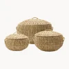 House Doctor Set de cestas Rata, 3 uds.