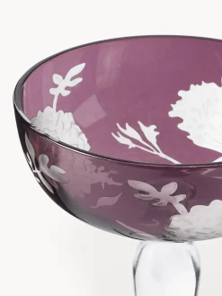 POLSPOTTEN Set de copas pompadour de champán Peony, 6 uds.^ Copas De Champagne|Vajillas Completas