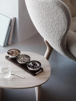 GEORG JENSEN Set de cuencos para aperitivos con fuente Bernadotte, 4 pzas.