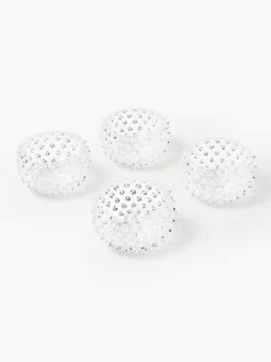ANNA VON LIPA Set de cuencos soplados Hobnail, 4 uds.