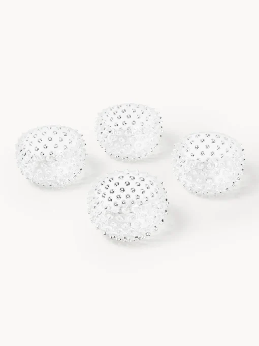 ANNA VON LIPA Set de cuencos soplados Hobnail, 4 uds.