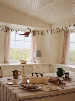 Niños Konges Slojd Set de cumpleaños infantil Dino, 49 pzas.