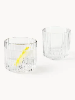 Westwing Collection Set de jarra soplada con vasos Aleo, 5 pzas.