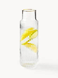 Westwing Collection Set de jarra soplada con vasos Aleo, 5 pzas.