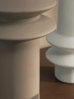 Westwing Collection Set de jarrones de gres Isen, 2 uds.^ Jarrones|Jarrones