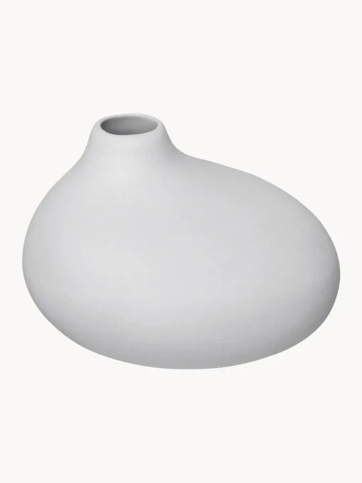 blomus Set de jarrones pequeños de porcelana Nona, 3 uds.