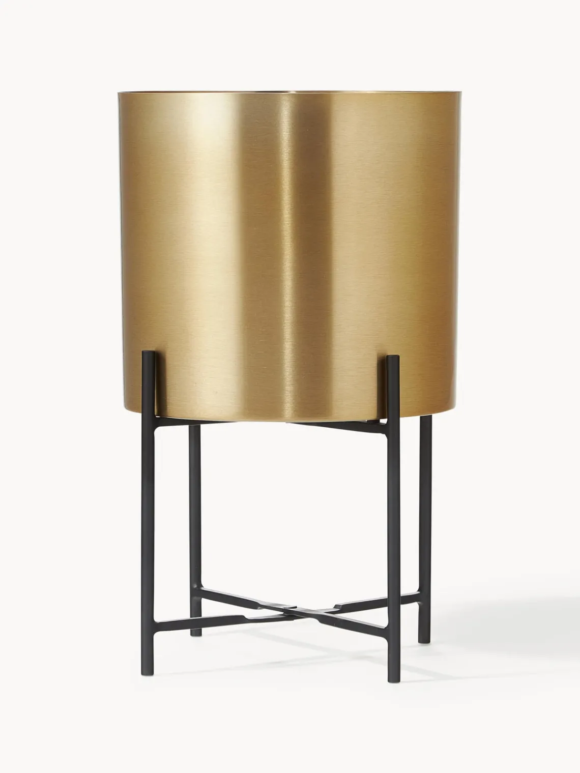 Westwing Collection Set de maceteros de metal Mina, 2 uds.