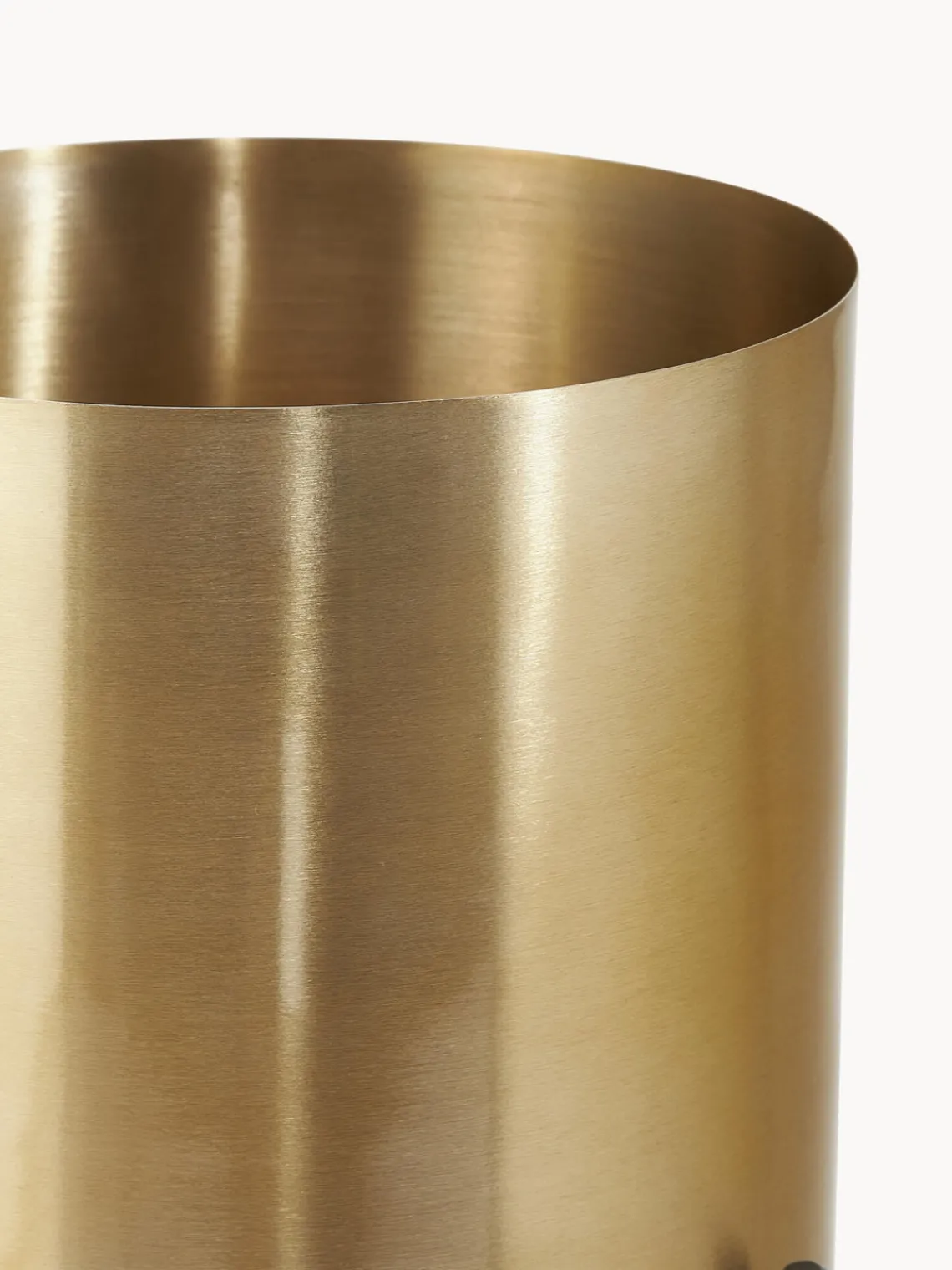 Westwing Collection Set de maceteros de metal Mina, 2 uds.