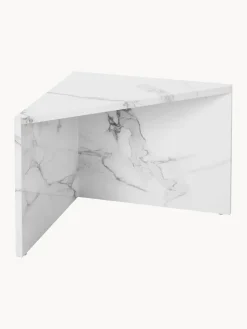 Westwing Collection Set de mesas de centro en look mármol Vilma, 2 uds.^ Mesas De Centro|Mesas De Centro