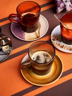 HKLIVING Set de platitos 70's, 4 uds.^ Tazas Y Mugs|Vajillas Completas