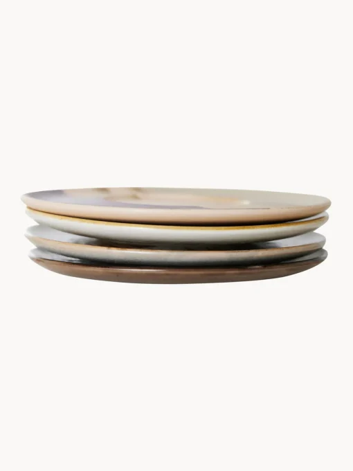 HKLIVING Set de platitos 70's, 4 uds.^ Tazas Y Mugs|Vajillas Completas