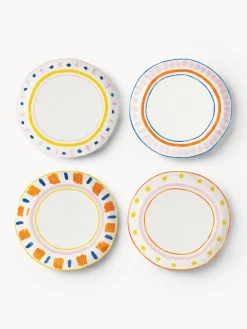 &k Amsterdam Set de platos postre de porcelana Boavista, 4 uds.^ Platos De Postre|Vajillas Completas