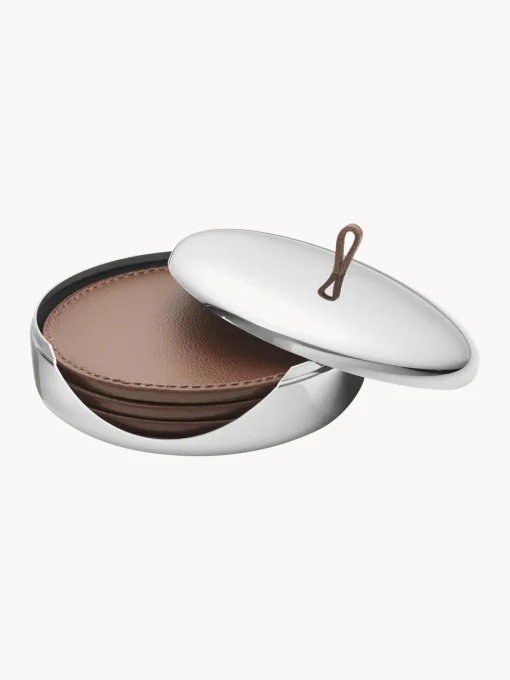 GEORG JENSEN Set de posavaso con soporte Sky, 5 pzas.