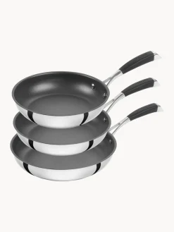 ZWILLING Set de sartenes de acero inoxidable Poletto, 3 uds.^ Sartenes|Sartenes