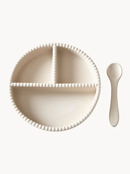 Niños Jack o Juno Set de vajilla infantil de silicona Bubble, 2 uds.