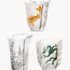 SELETTI Set de vasos artesanales Hybrid, 3 uds.^ Vasos|Vajillas Completas