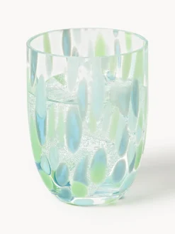 ANNA VON LIPA Set de vasos soplados Big Confetti, 6 uds.^ Vasos|Vajillas Completas