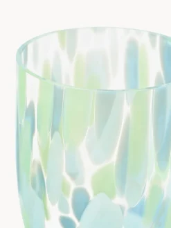 ANNA VON LIPA Set de vasos soplados Big Confetti, 6 uds.^ Vasos|Vajillas Completas