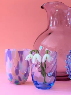 ANNA VON LIPA Set de vasos soplados Big Confetti, 6 uds.^ Vasos|Vajillas Completas