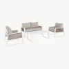 Bizzotto Set lounge de exterior Captiva, 4 pzas.^ Conjuntos Jardín|Muebles De Jardín