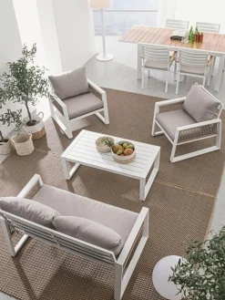 Bizzotto Set lounge de exterior Captiva, 4 pzas.^ Conjuntos Jardín|Muebles De Jardín