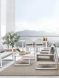 Bizzotto Set lounge de exterior Captiva, 4 pzas.^ Conjuntos Jardín|Muebles De Jardín