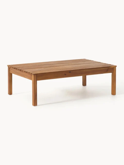 Westwing Collection Set lounge para exterior de madera de acacia Bo, 4 pzas.