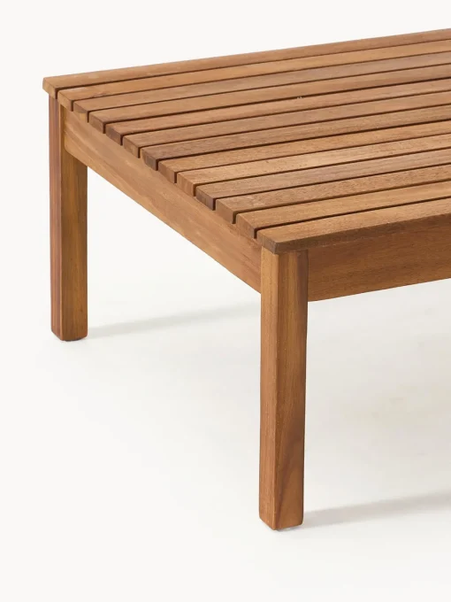 Westwing Collection Set lounge para exterior de madera de acacia Bo, 4 pzas.