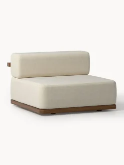 Westwing Collection Set lounge para exterior de madera de acacia Matheus, 4 pzas.