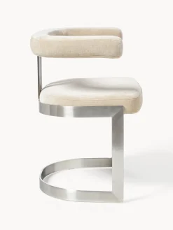 Westwing Collection Silla cantilever tapizada Gianni^ Sillas