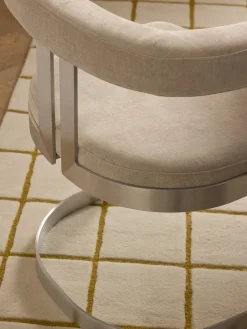 Westwing Collection Silla cantilever tapizada Gianni^ Sillas