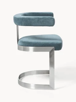 Westwing Collection Silla cantilever tapizada Gianni^ Sillas