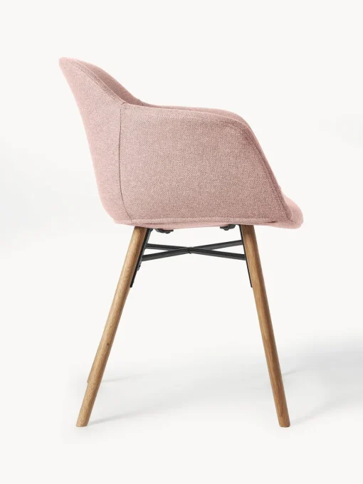 Westwing Collection Silla con asiento estrecho y reposabrazos Fiji