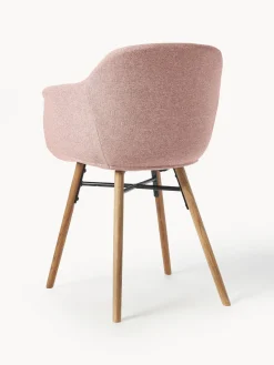 Westwing Collection Silla con asiento estrecho y reposabrazos Fiji
