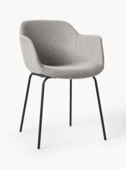 Westwing Collection Silla con asiento estrecho y reposabrazos Fiji^ Sillas Con Reposabrazos|Sillas