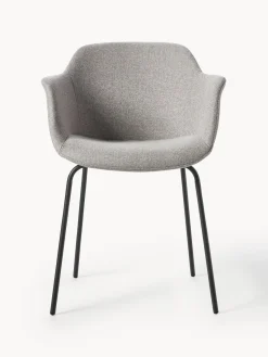 Westwing Collection Silla con asiento estrecho y reposabrazos Fiji^ Sillas Con Reposabrazos|Sillas