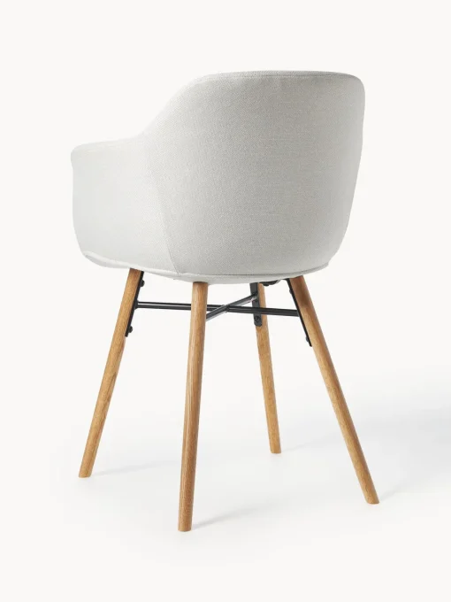Westwing Collection Silla con asiento estrecho y reposabrazos Fiji