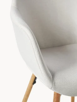 Westwing Collection Silla con asiento estrecho y reposabrazos Fiji