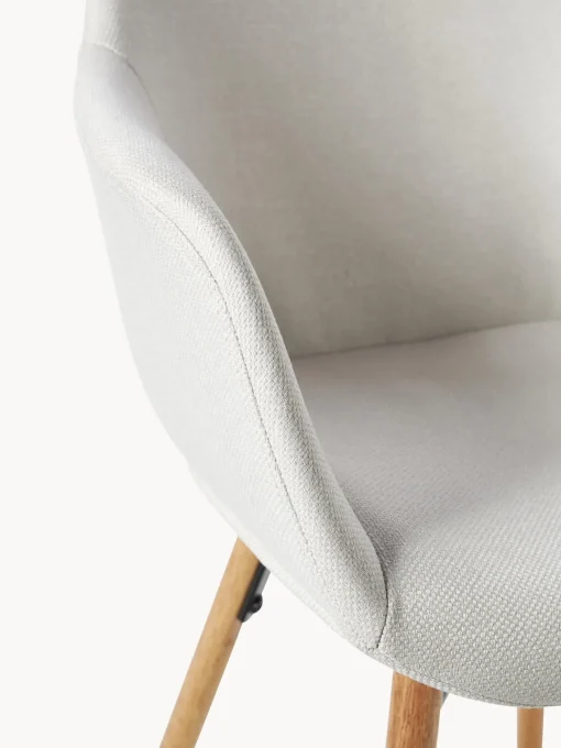Westwing Collection Silla con asiento estrecho y reposabrazos Fiji