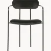 Silla con reposabrazos de terciopelo y metal Elvy^ Sillas Con Reposabrazos|Sillas