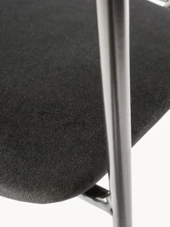 Silla con reposabrazos de terciopelo y metal Elvy^ Sillas Con Reposabrazos|Sillas