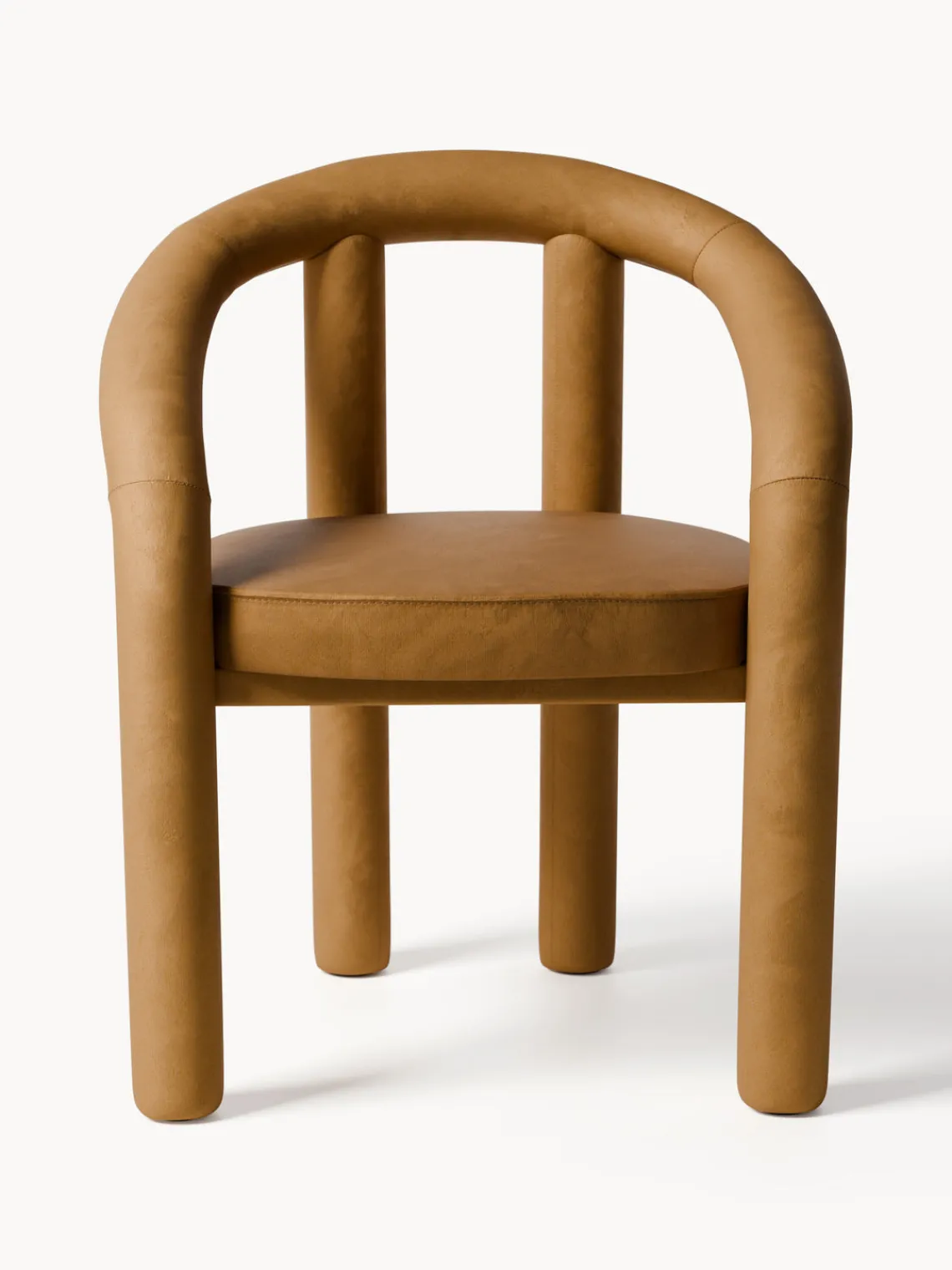 Westwing Collection Silla con reposabrazos de terciopelo Calan^ Sillas