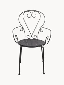 Bizzotto Silla con reposabrazos para exterior apilable Etienne^ Sillas De Jardín|Sillas De Jardí­N
