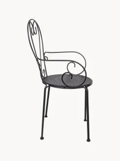 Bizzotto Silla con reposabrazos para exterior apilable Etienne^ Sillas De Jardín|Sillas De Jardí­N